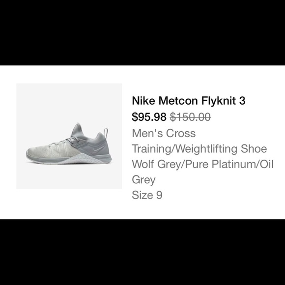 Nike Metcon Flyknit Shoes - Picture 8 of 8